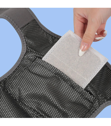 [5W] Masseur de cheville électrique sans fil, chaleur et Vibration, thérapie par compresse chau