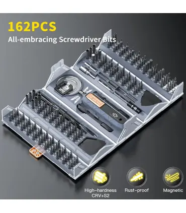 Jeu de tournevis de précision 180 en 1, forets magnétiques, outils professionnels de réparation