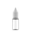 Chubby Gorilla V3, 10 ml - Confezione da 10 Flaconi Contagocce, Trasparente, Tappo Bianco