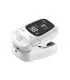 [White] Mini oxymètre de pouls Portable pour la santé, Saturation de l\'oxygène dans le sang, ox