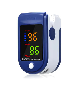 [Blue] Oxymètre de pouls au doigt pour pédiatrie et enfant, pulsoximètre médical, compteur de s
