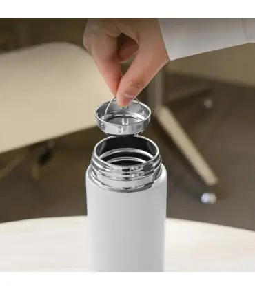 [Rose 200ml] Tasse d\'eau isolée en acier inoxydable 304, équipée d\'un écran d\'affichage de la t