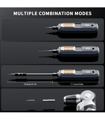 [180 in 1] Jeu de tournevis de précision 180 en 1, forets magnétiques, outils professionnels de