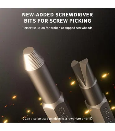 [180 in 1] Jeu de tournevis de précision 180 en 1, forets magnétiques, outils professionnels de