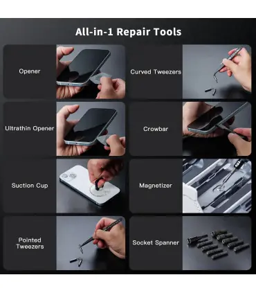 [180 in 1] Jeu de tournevis de précision 180 en 1, forets magnétiques, outils professionnels de