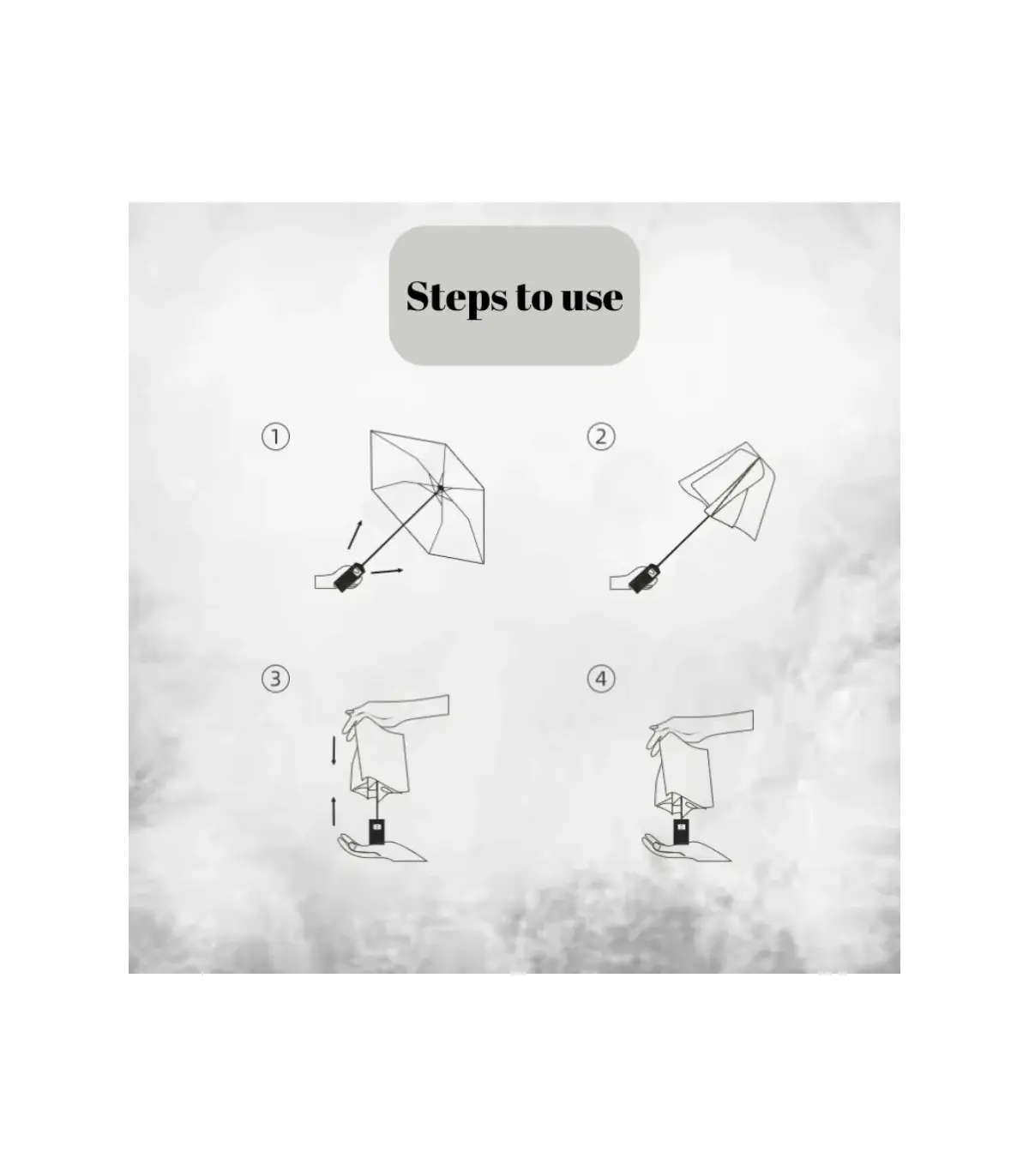 [Red] Parapluie automatique 24 os 106 cm pour hommes et femmes à l\'extérieur grand parapluie pl