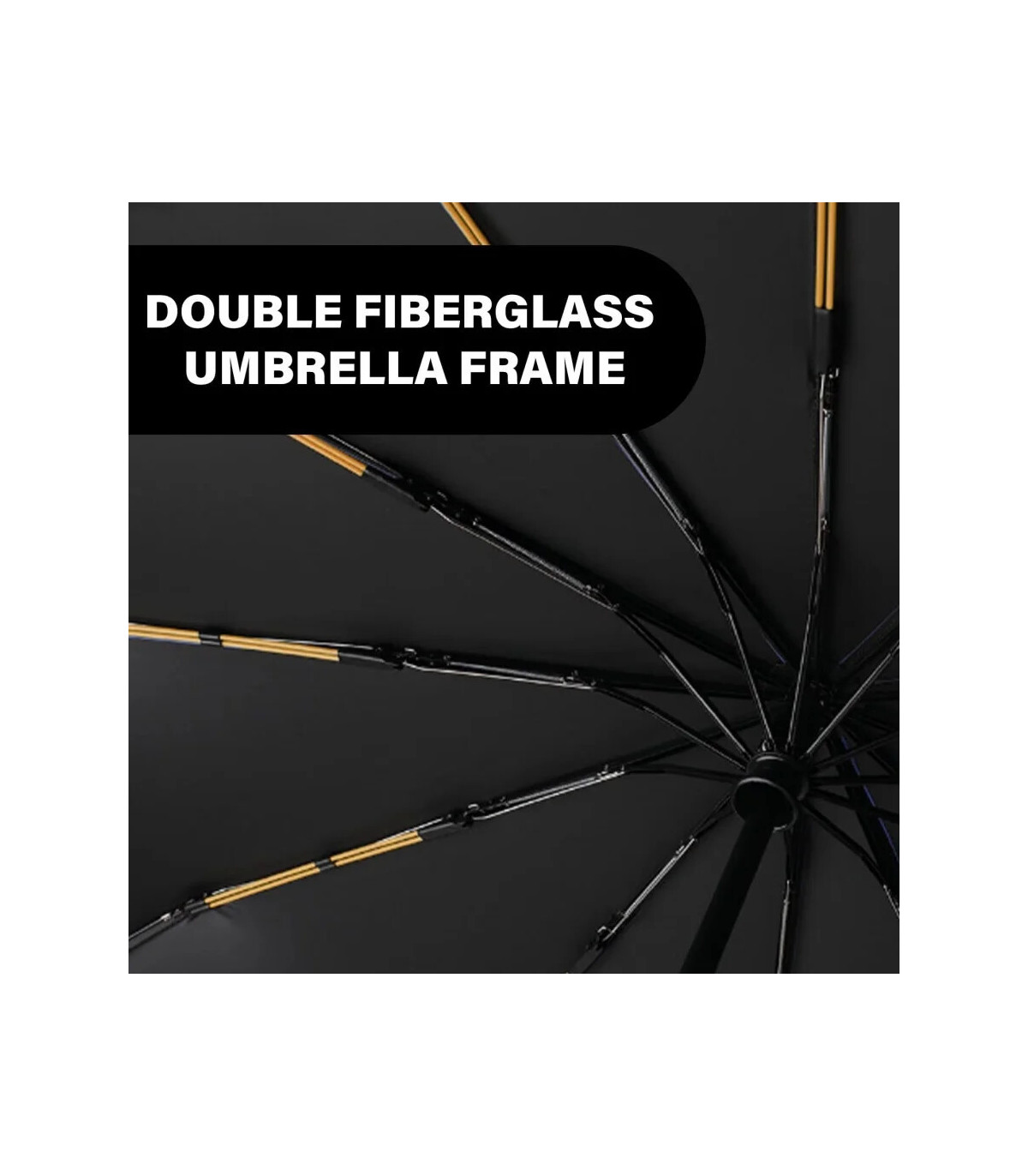 [Pink] Parapluie automatique 24 os 106 cm pour hommes et femmes à l\'extérieur grand parapluie p