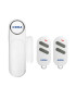 [KIT 3] KERbiomomer-Drahtloser Alarm-Sensor für Tür und Fenster, 300 Fuß, 120dB, Diebstahlschutz.