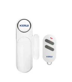 KERbiomomer - Alarme sans fil 120dB pour porte/fenêtre, antivol, télécommande intelligente, sécurité à domicile