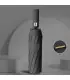 Parapluie automatique 24 os 106 cm, grand, pliant, pour hommes et femmes, idéal pour la pluie et le soleil [Couleur Noir]