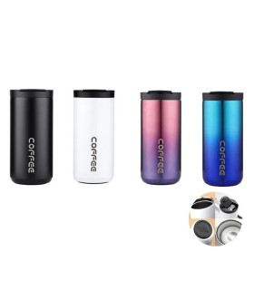 [SUIT-4PCS 500ML] Borraccia termica da 400ML in acciaio inossidabile, tazza termica, flacone