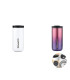 White-Pink-2PCS bouteille thermos blanc et rose acier