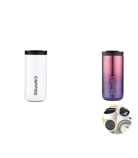 [Botella termo de café de acero inoxidable de 400ML, taza térmica]