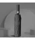 Parapluie automatique 24 os 106 cm, grand, pliant, pour hommes et femmes, idéal pour la pluie et le soleil [Couleur Noir]