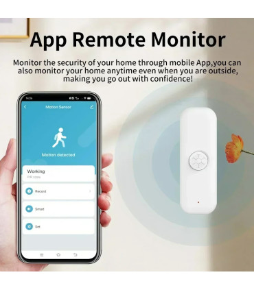 [WiFi Version] Tuya WiFI capteur de mouvement PIR corps humain intelligent capteur anti-cambrio