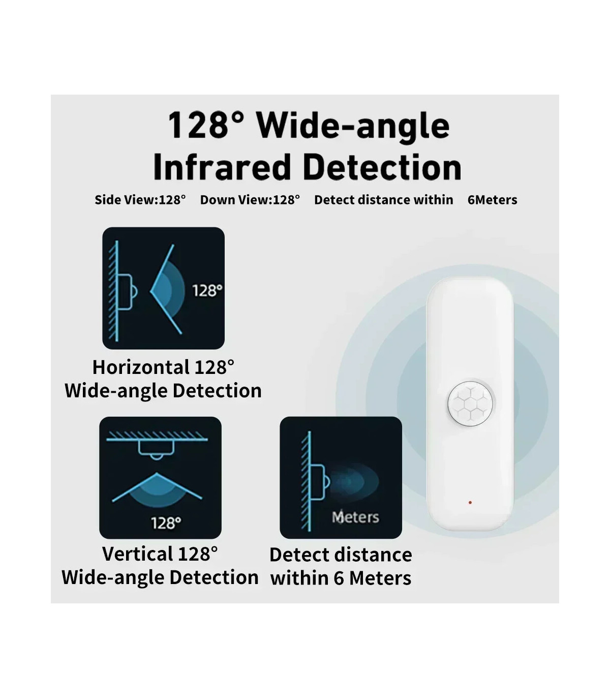 [WiFi Version] Tuya WiFI capteur de mouvement PIR corps humain intelligent capteur anti-cambrio