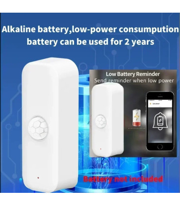 [WiFi Version] Tuya WiFI capteur de mouvement PIR corps humain intelligent capteur anti-cambrio