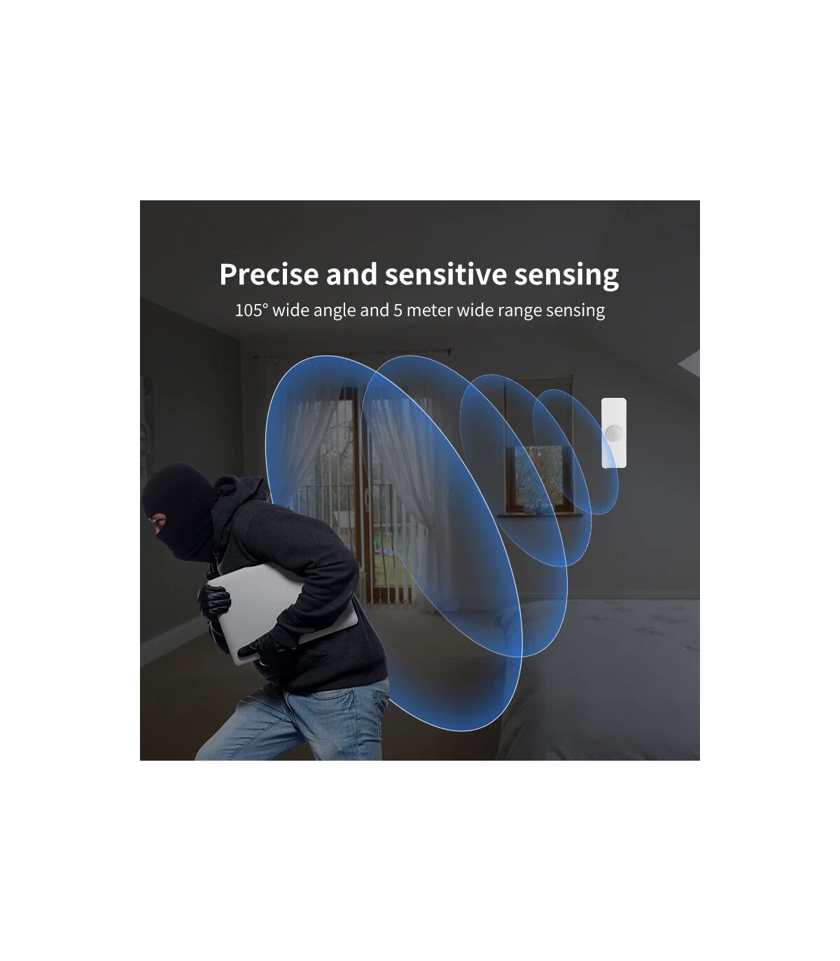 [1PCS WiFi] Tuya – capteur de présence de mouvement PIR intelligent WiFi, télécommande pour mai