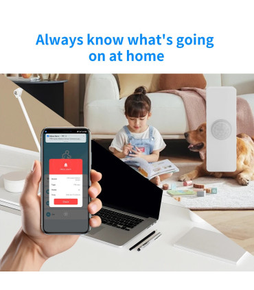 [1PCS WiFi] Tuya – capteur de présence de mouvement PIR intelligent WiFi, télécommande pour mai