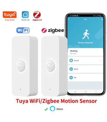[WiFI Version] Tuya WiFi Zigbee PIR capteur de mouvement maison intelligente corps humain détec