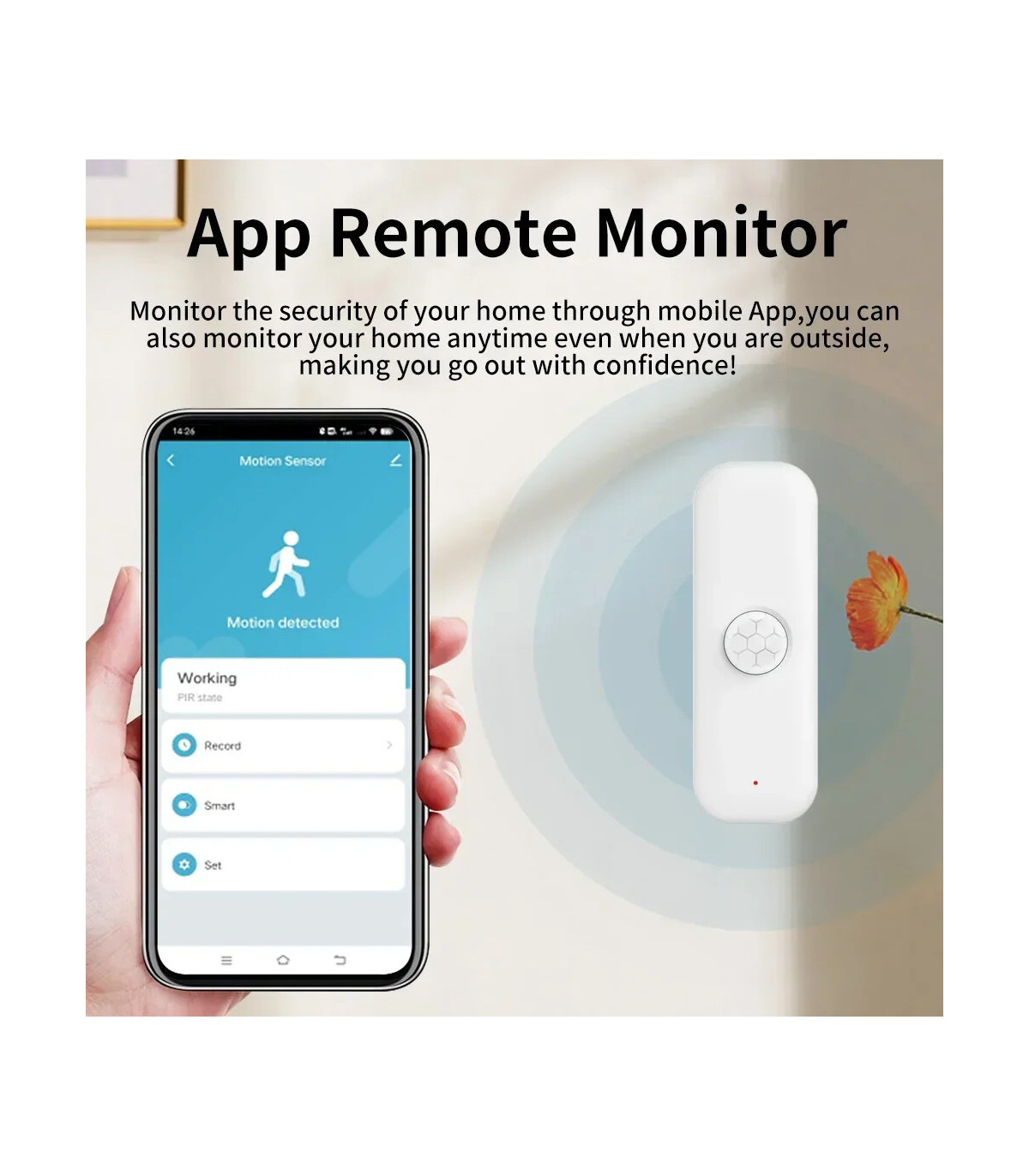 [WiFi Version] Tuya WiFI capteur de mouvement PIR corps humain intelligent capteur anti-cambrio