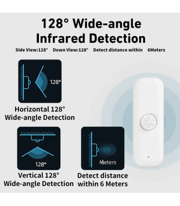 [WiFi Version] Tuya WiFI capteur de mouvement PIR corps humain intelligent capteur anti-cambrio