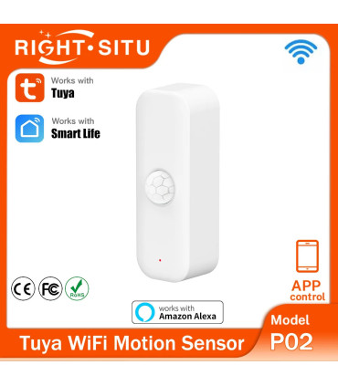 [WiFi Version] Tuya – capteur de mouvement WiFI PIR intelligent, corps humain, anti-cambriolage