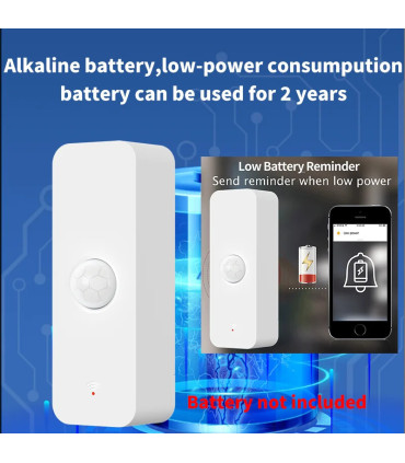 [WiFI Ver 1PACK] Tuya WiFi Zigbee PIR capteur de mouvement maison intelligente corps humain dét