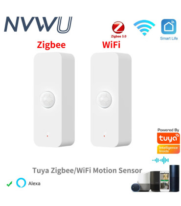 [Zigbee Ver 1PCS] Tuya WiFi Zigbee PIR capteur de mouvement maison intelligente corps humain dé