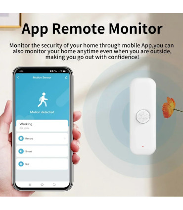 [WiFi Version Wi-Fi] Tuya-Capteur de mouvement PIR pour la maison intelligente, capteur de camb