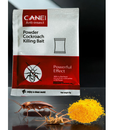 insecticide en poudre, cafards, effet puissant, sachet, 5g