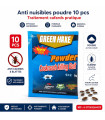 Anti nuisibles poudre 10 pcs - traitement cafards pratique