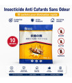 Insecticide Anti Cafards Sans Odeur - 10 sachets pour élimination rapide