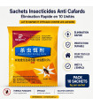 Sachets Insecticides Anti Cafards - Élimination Rapide en 10 Unités