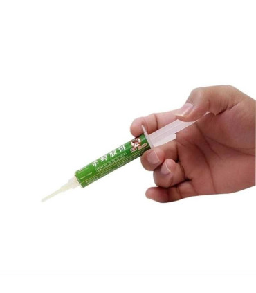 syringe, gel, cockroach killer, green, pest control