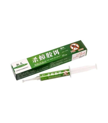 syringe, cockroach killer, gel, green, insecticide, pest control, 1 piece