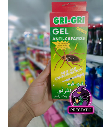 gel anti cafards, boîte verte, seringue, traitement, insecticide