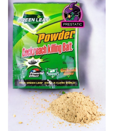 sachet vert, insecticide, poudre, anti cafards, efficace