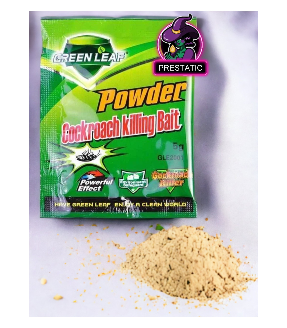 sachet vert, insecticide, poudre, anti cafards, efficace