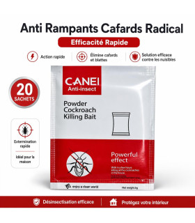 Anti Rampants Cafards Radical - Efficacité Rapide en 20 sachets - AI image 1