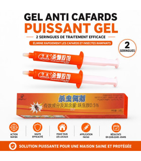 Gel anti cafards puissant gel - Gel anti cafards puissant - 2 seringues de traitement efficace - AI image 1