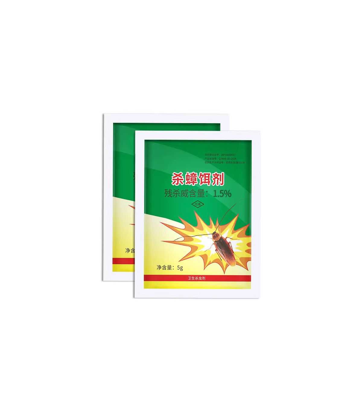 Anti-cockroach, Control crawlers for a long time - 10 sachets
