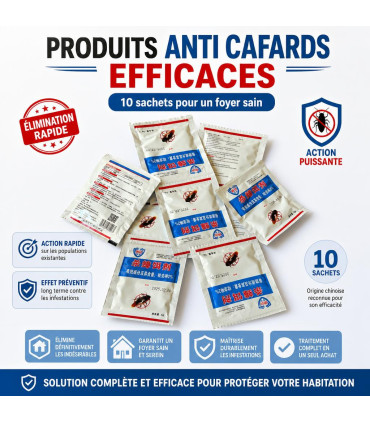 Produits Anti Cafards Efficaces Produits - produits anti cafards, sachets, insecticide, élimination, foyer sain