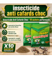 Insecticide Anti Cafards Choc - 10 sachets performants