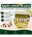 Appâts cafards 100 pièces - Solution Anti-nuisibles Efficace