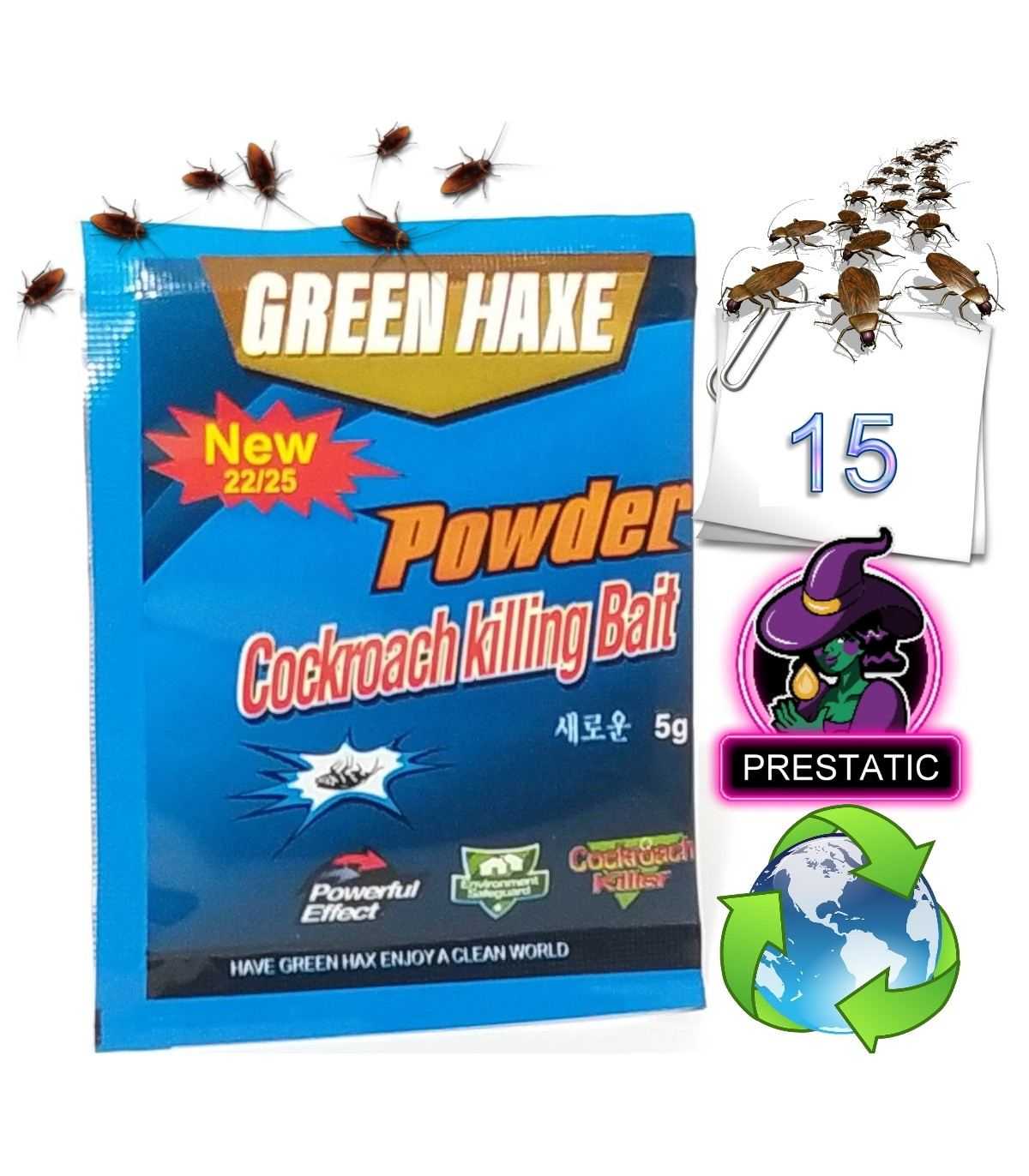 Actúe ahora con nuestro producto insecticida de alto rendimiento - 15 SOBRES