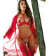Sexy Lingerie - Reggiseno rosso a mezza coppa modello 158713 Axami