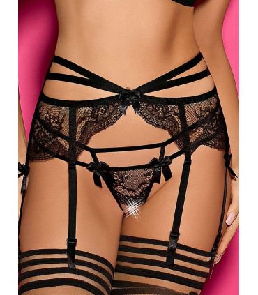 Sexy Dessous - Schwarzer Gürtel Modell 36658 Axami