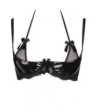 Sexy Dessous - Schwarzer Halbschalen-BH Modell 51596 Axami