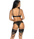 Lingerie Sexy - Infradito Nero modello 147739 Axami